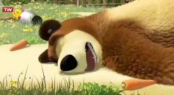 سری جدید کارتون ماشا و آقا خرسه _ یک روز عجیب ❤